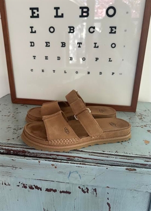 W GoldenGaze slide sandal Chestnut UGG